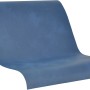 Schöner Wohnen Vliestapete Nuvola Uni Blau, Rolle. Dekorative Tapete in blau mit Wolkenstruktur.