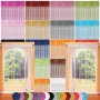 Bestlivings Fadenvorhang 2er-Pack in Weiß, verschiedene Farben zur Auswahl.