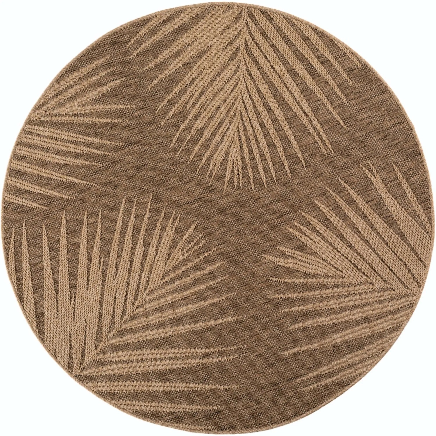 Ayyildiz Outdoor-Teppich Timber 1403 Braun Ø 200 cm
