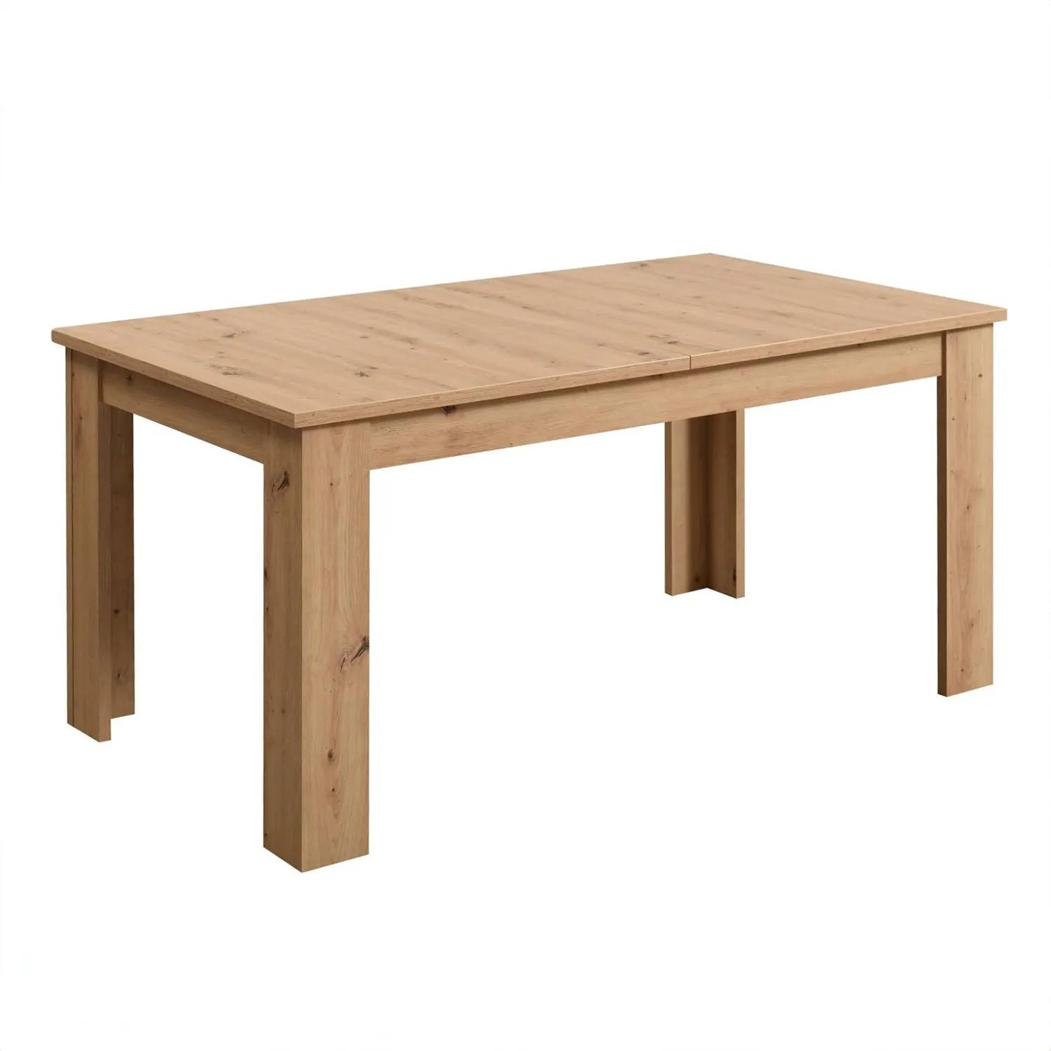 Homestyle4u Esstisch 120-160x80 cm Holz 3167