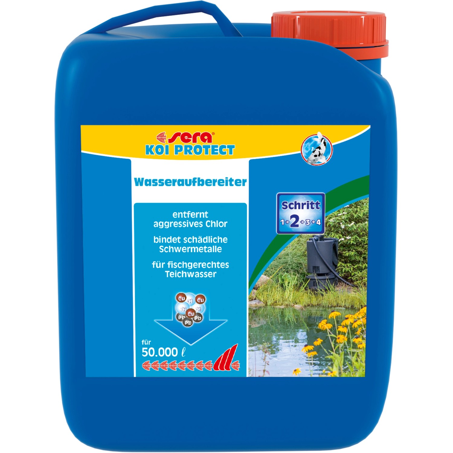 Sera TeichWasseraufbereiter Koi Protect 2.500 ml kaufen bei OBI