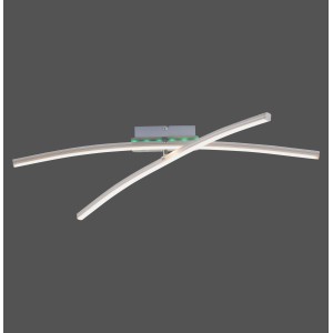 Moderne LED-Deckenleuchte Alina, 80,5 cm, mit CCT und RGB-Funktion für stimmungsvolles Licht.