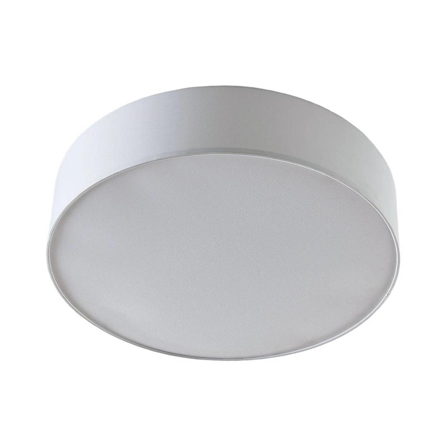 Lindby Deckenlampe Gordana 9624466 Modern in Weiß aus Textil 3-flammig E27 Wohnzimmerleuchte