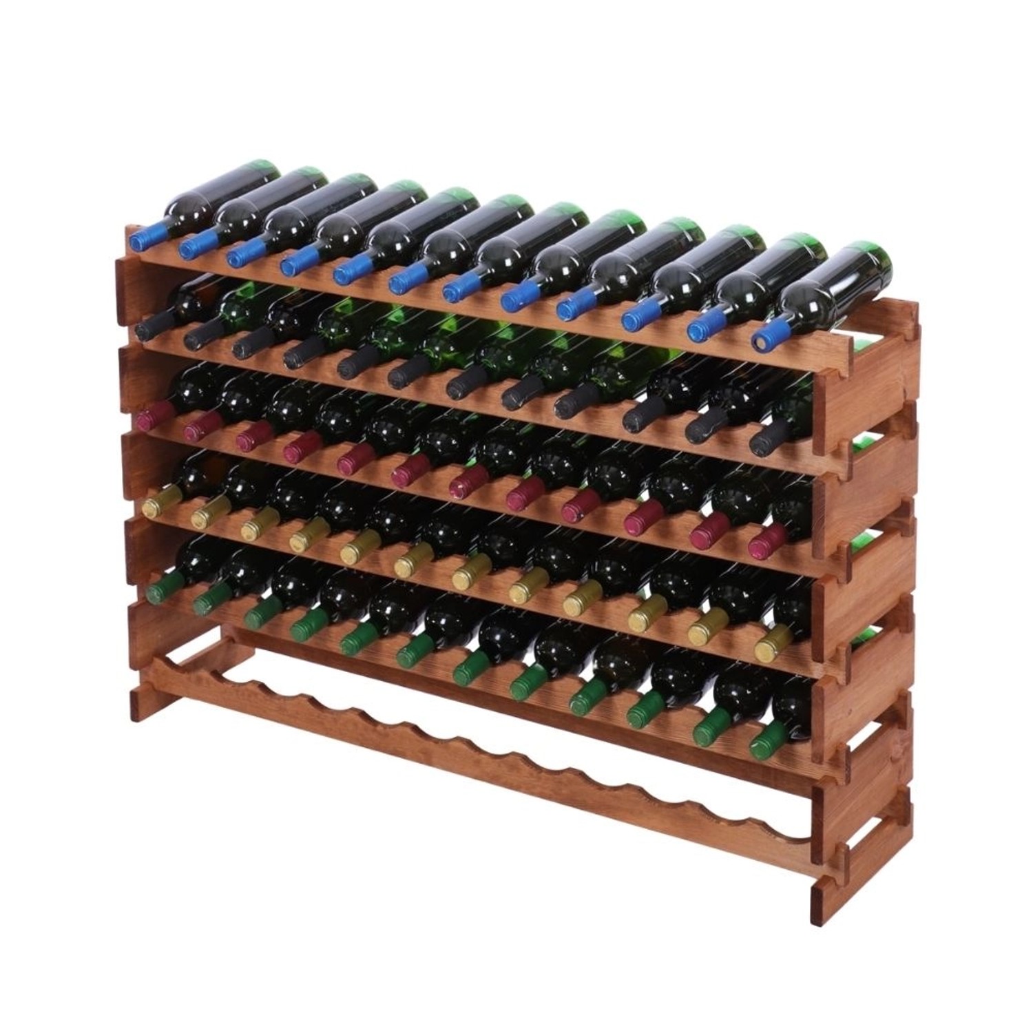 PROREGAL Weinregal VINOTECA FLEX PRO HxBxT 79x123x28cm 72 Flaschen Auf 6 Eb günstig online kaufen