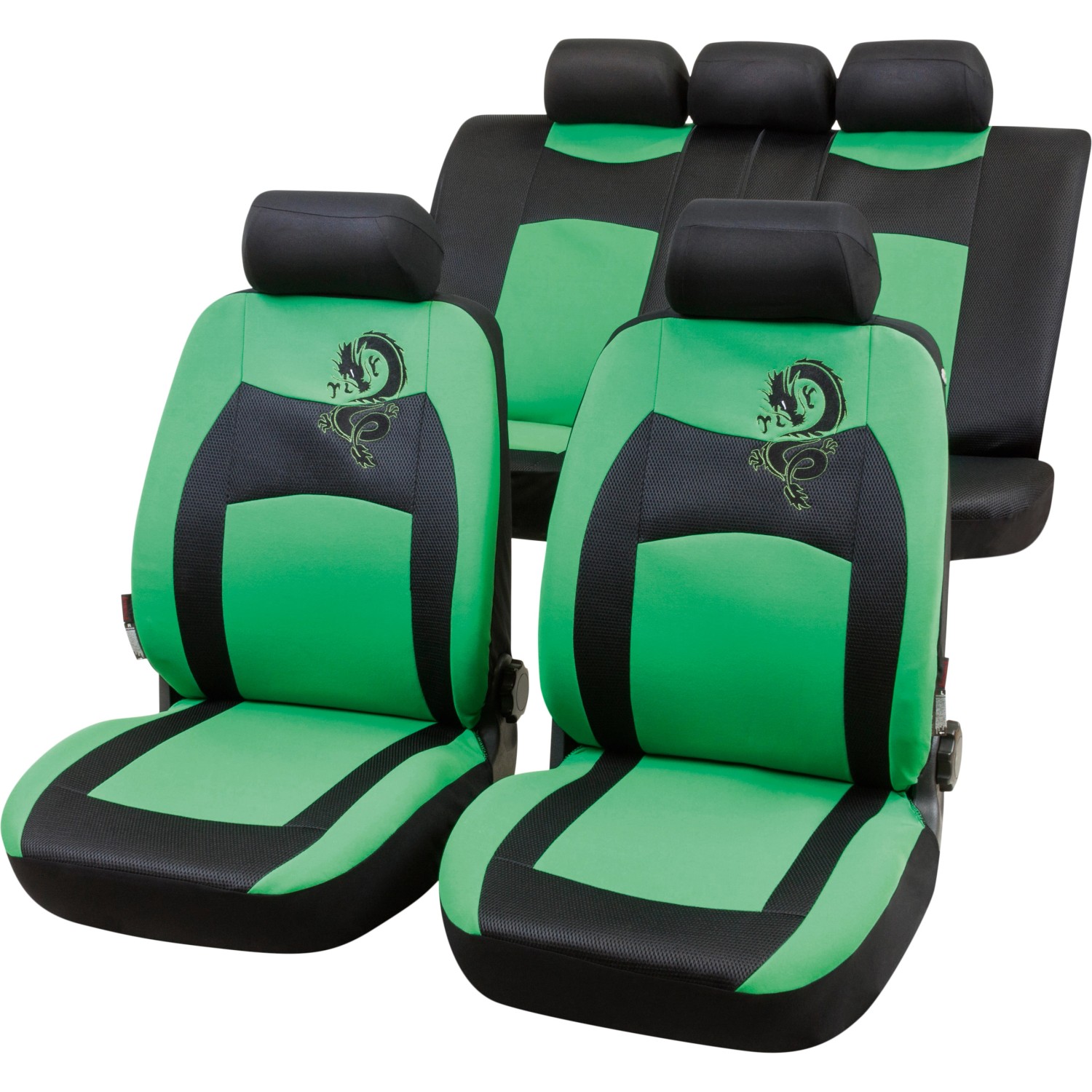 Auto-Sitzbezug-Set Reptilia 14-teilig Grün kaufen bei OBI