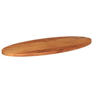 vidaXL Tischplatte 80x40x2,5 cm Oval Massivholz Akazie 370798