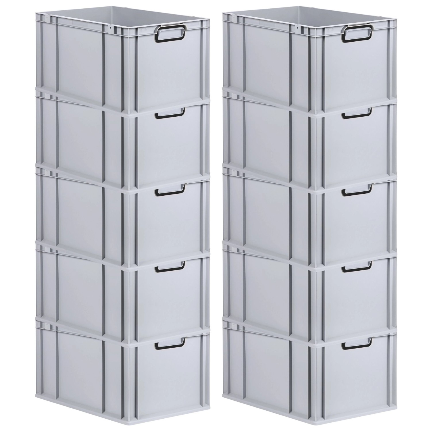 PROREGAL SparSet 10x Eurobox Nextgen Color HxBxT 32x40x60cm 65 Liter Griffe günstig online kaufen