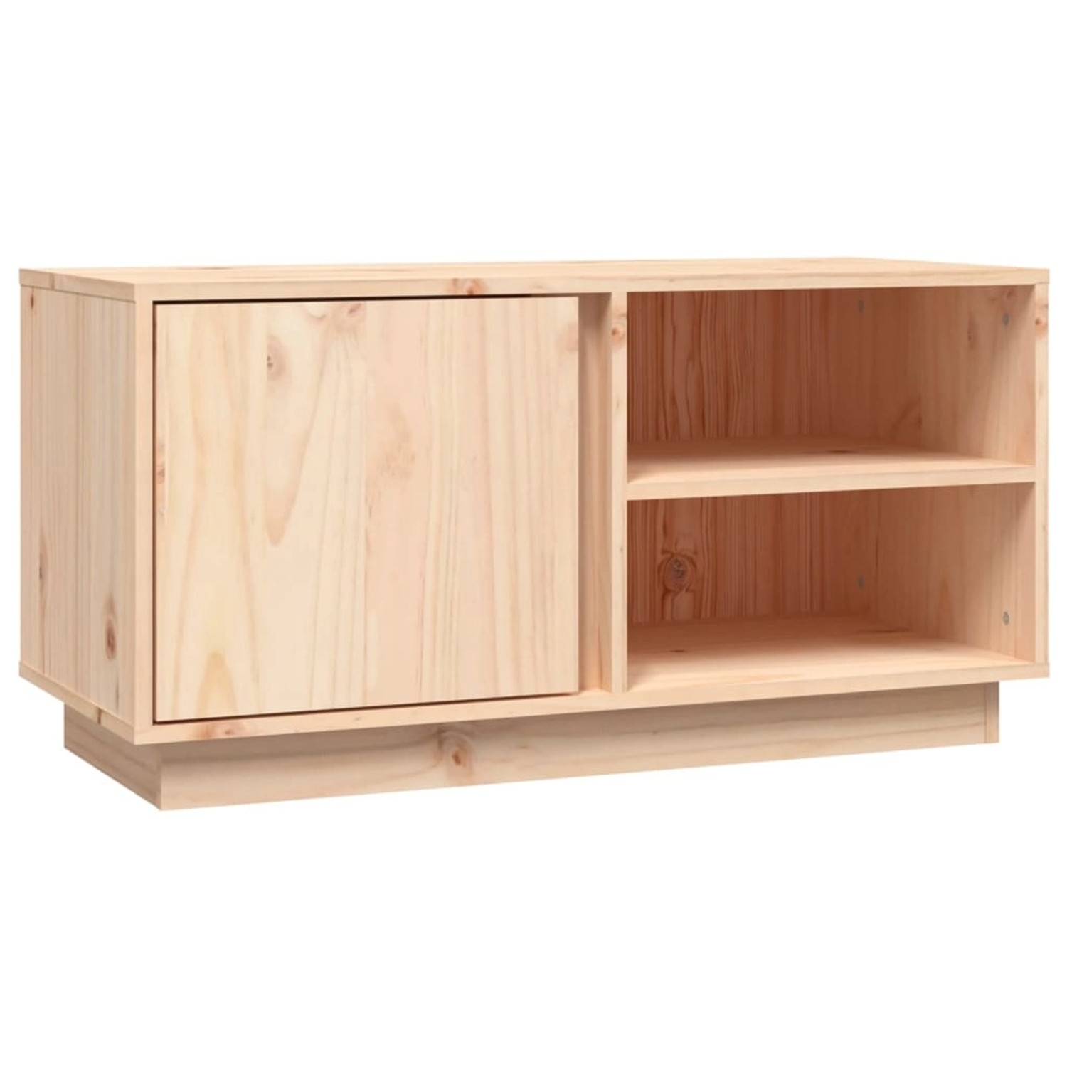 vidaXL TV-Schrank 80x35x40,5 cm Massivholz Kiefer 814464