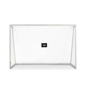 Weißes Exit Fußballtor Scala Aluminium 300x200cm für Garten & Spiel.