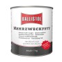 Ballistol Mehrzweckfett 1 kg Eimer. Weiß-grauer Metallbehälter mit rotem Logo, ideal für Lager, Gelenke und Außeneinsatz.