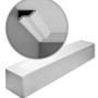 ORAC DECOR C400 LUXXUS Zierleisten Set, 14 Stuckleisten (28 m), weiß, für Wand und Decke.
