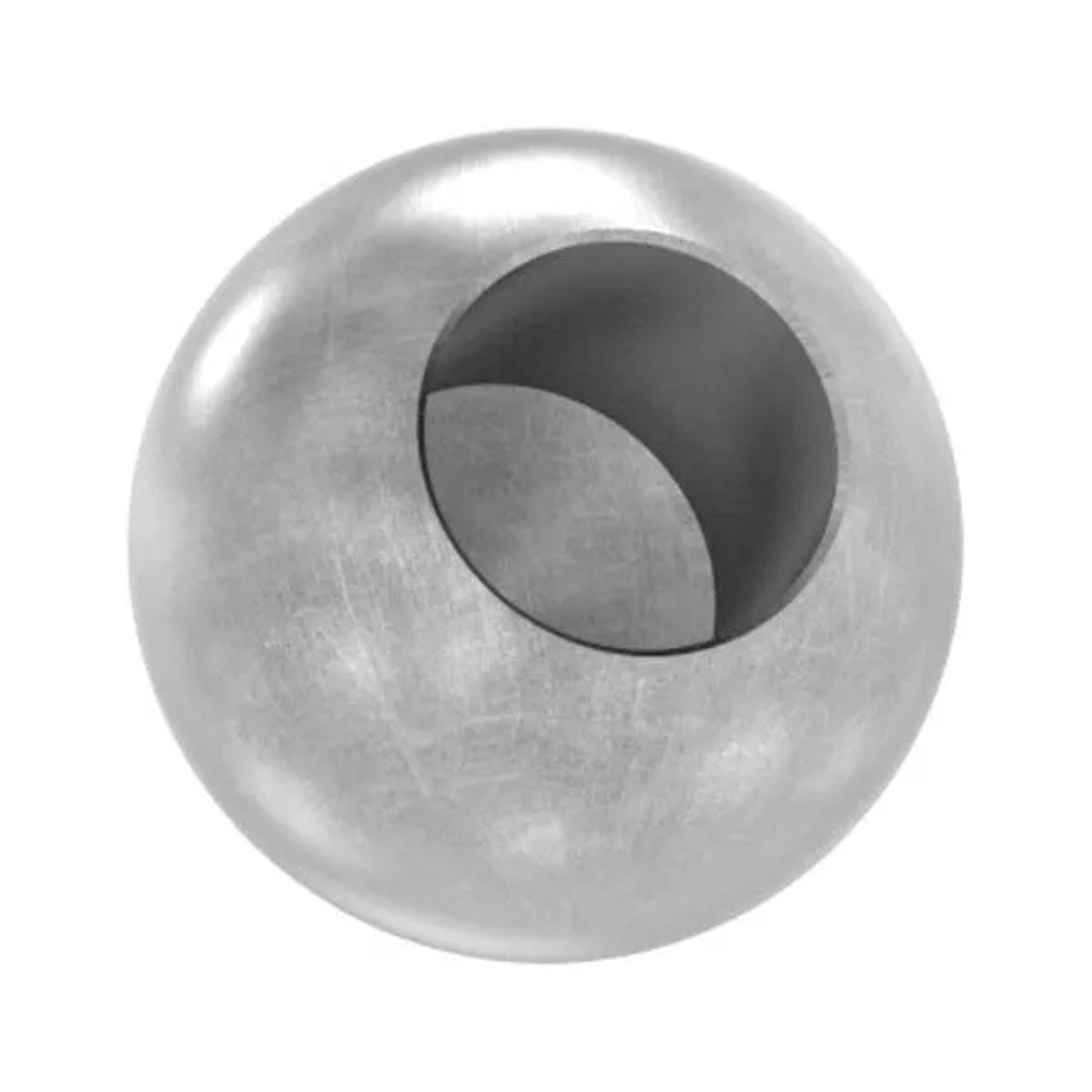 FeNau Kugel Ø 20 mm Mit Sackloch 10,2 mm Stahl S235JR Roh