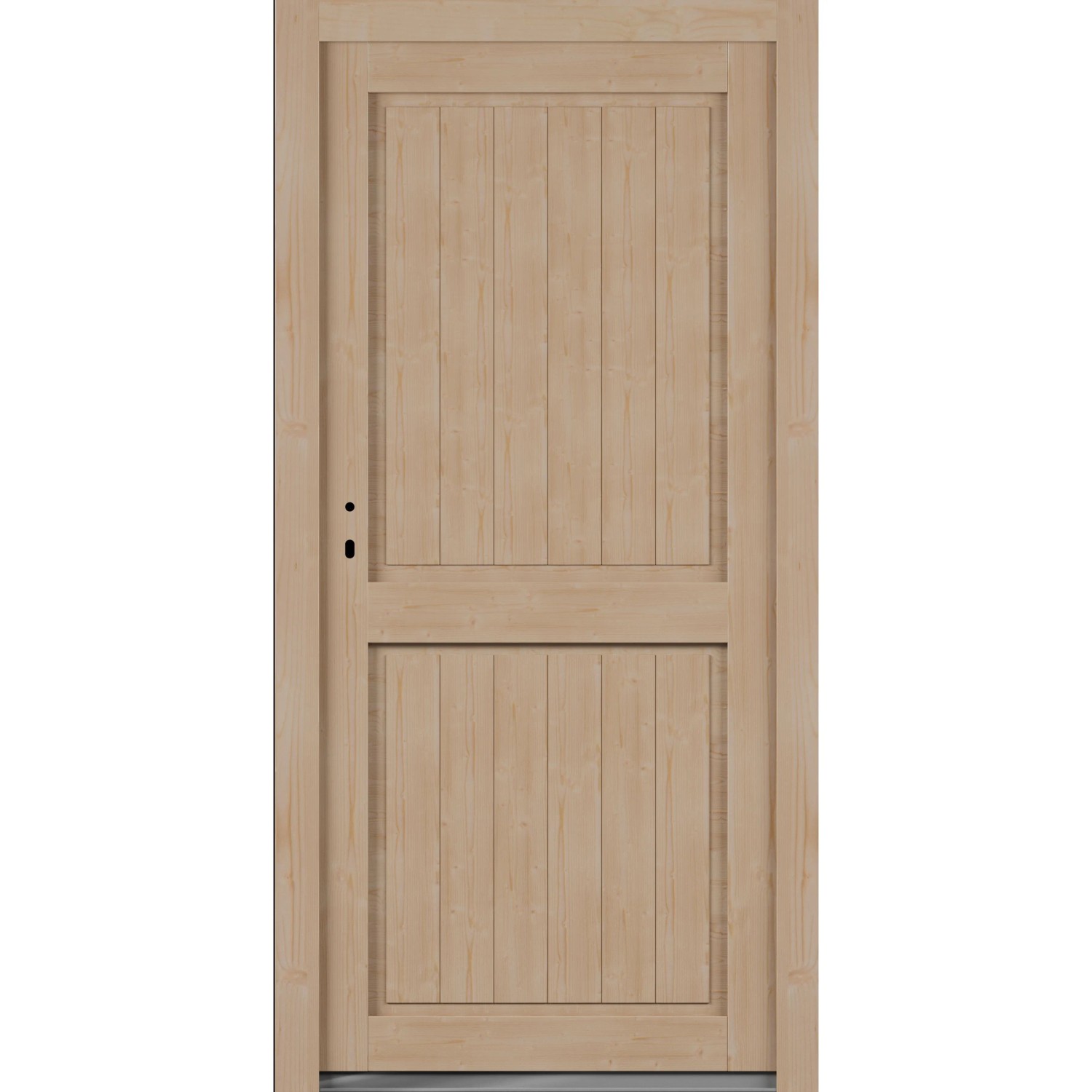 Roro Nebeneingangstür OHE 1003 Fichte 98 cm x 198 cm DIN L günstig online kaufen