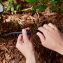 Philips Hue Verlängerungskabel (5m, Schwarz) wird verbunden, für Hue Outdoor Leuchten.