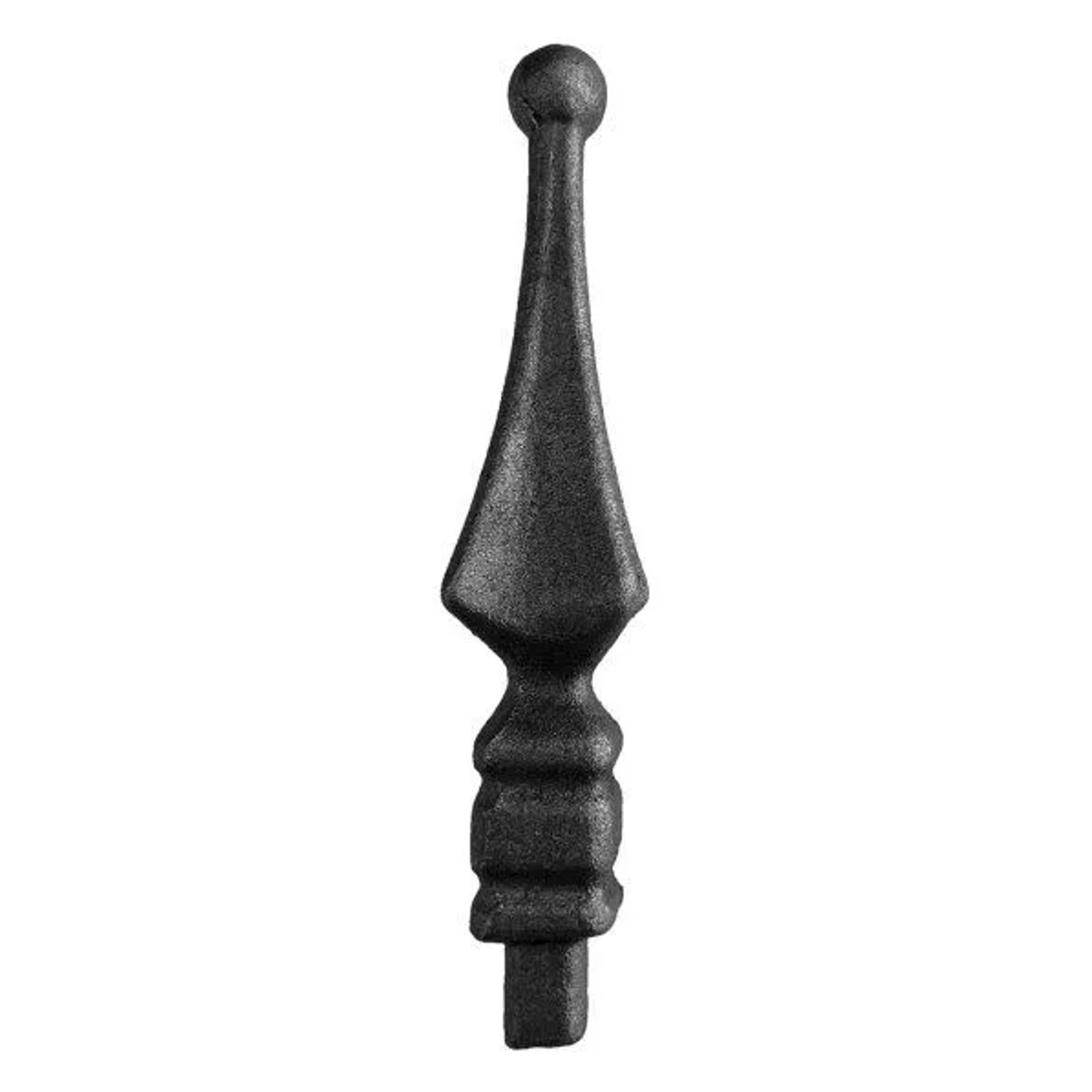 FeNau Zaunspitze Höhe 140 mm Material 10x10 mm Stahl S235JR Roh