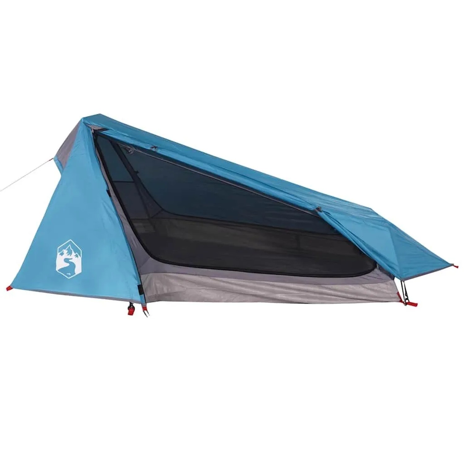Furnicato Campingzelt Tunnelzelt Blau 220 X 120 X 100 Cm