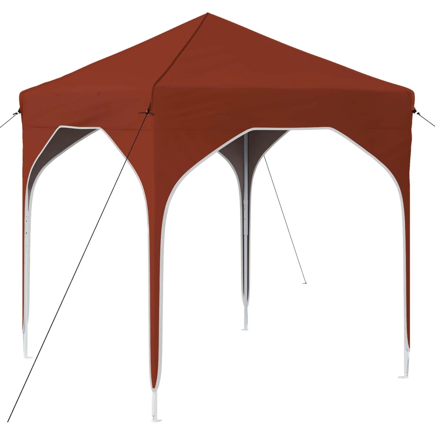 vidaXL Pop-Up Partyzelt 194 x 194 x 245 cm Terrakotta 42019820