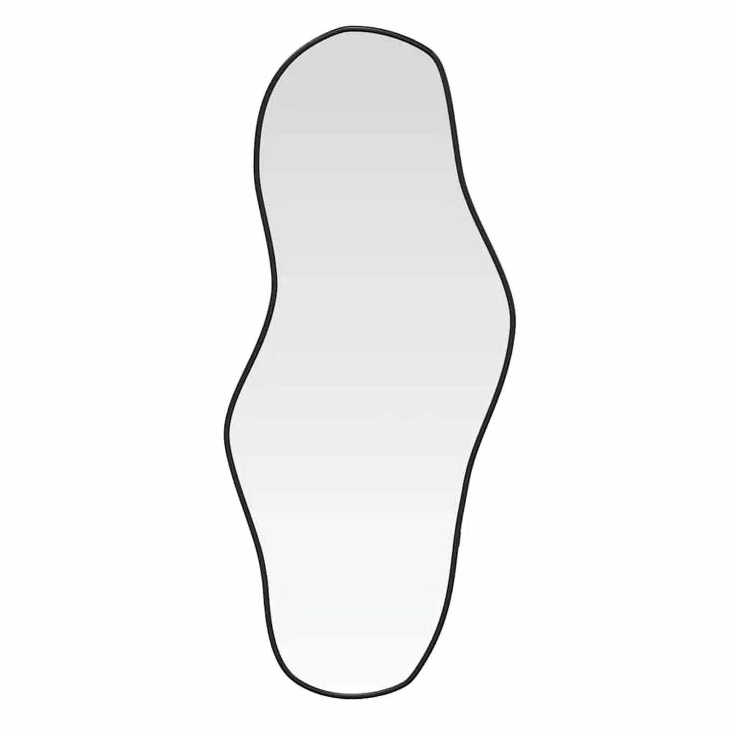 vidaXL Wandspiegel Schwarz 80x35 cm 348266 günstig online kaufen