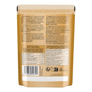 Catz Finefood Rind & Kalb, Katzen-Nassfutter im 300g-Beutel.