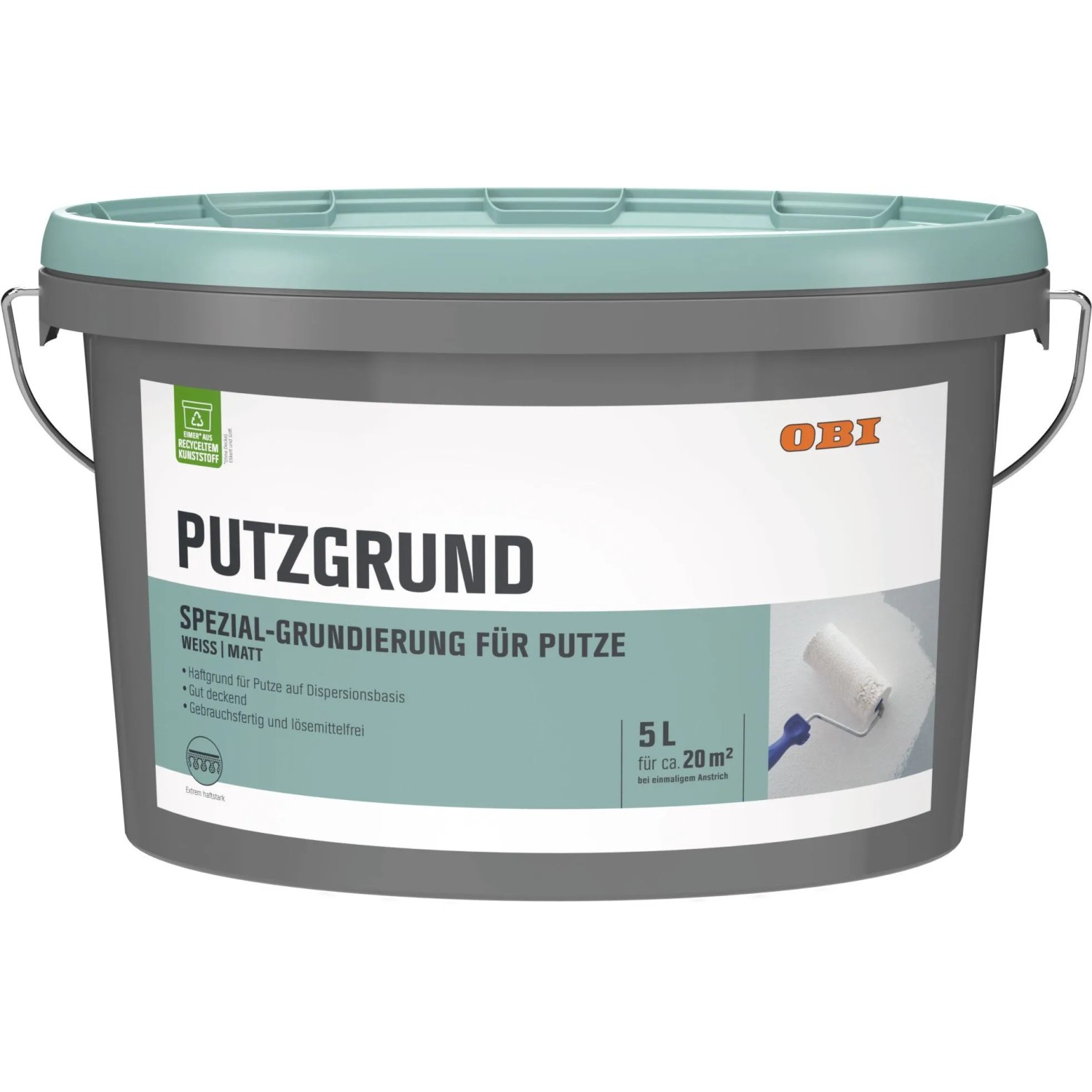 OBI Putzgrund Weiß matt 5 l