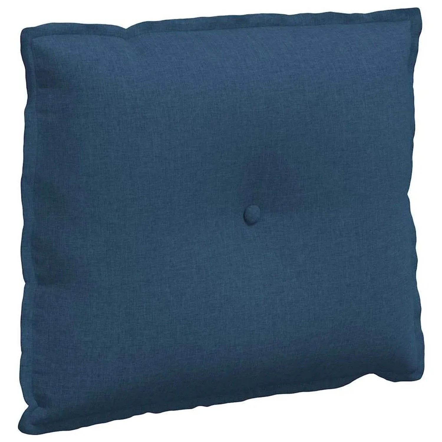 vidaXL Rückenkissen Blau 60 x 19 x 50 cm Stoff 42014666