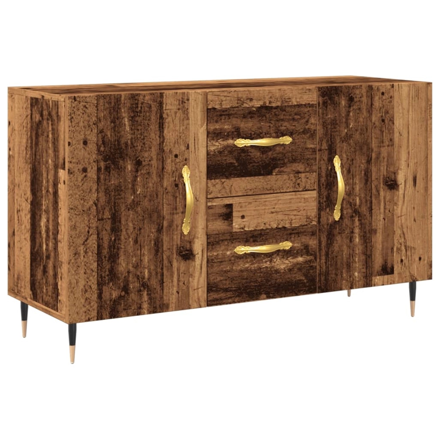vidaXL Sideboard Altholz-Optik 100x36x60 cm Holzwerkstoff 857316 günstig online kaufen
