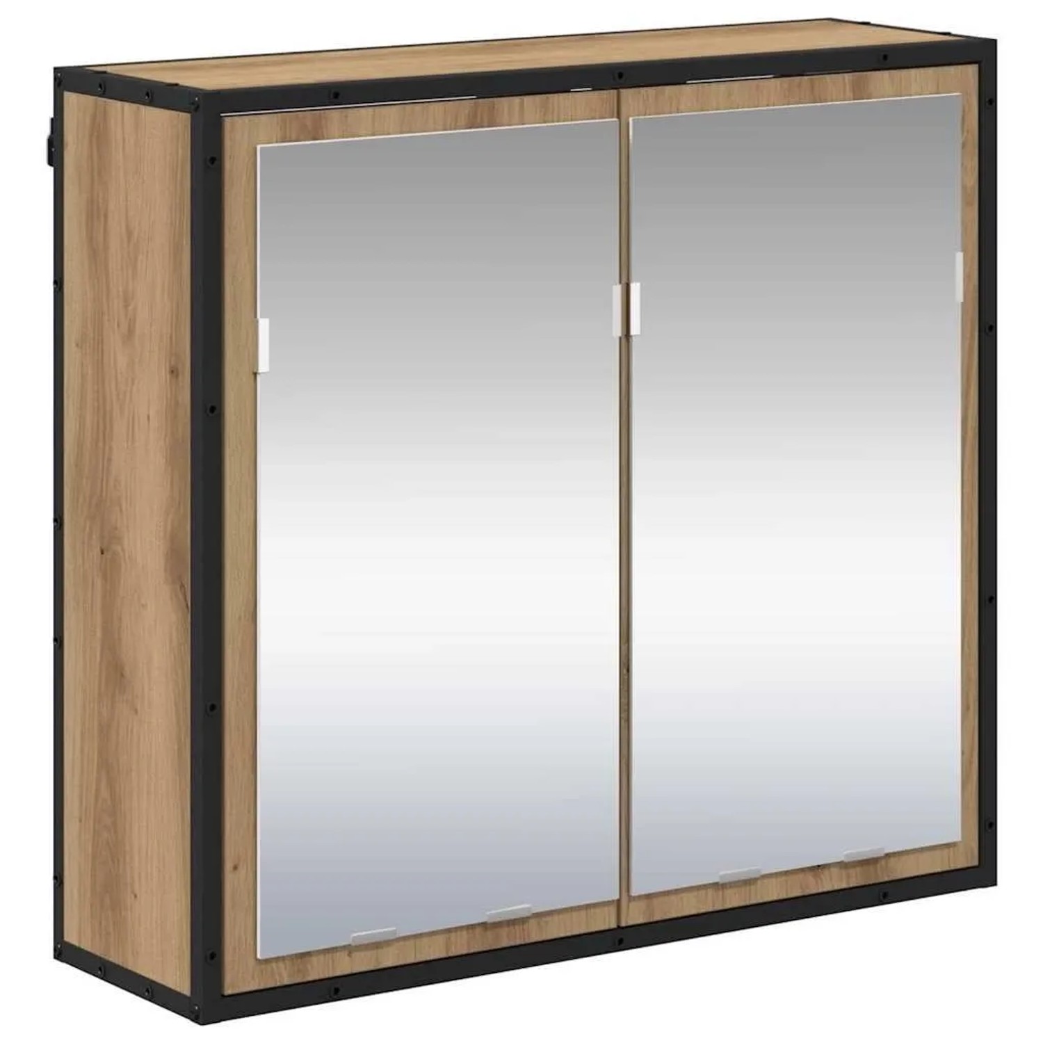 vidaXL Badezimmer-Spiegelschrank mit Tür Artisan-Eiche 65 x 20 x 60 cm 8836 günstig online kaufen