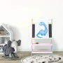 Relaxdays Kindertafel MDF Bunt Mit Papierrolle 90 cm x 56 cm x 42 cm 3,9 kg_5
