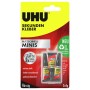 Uhu Sekundenkleber Blitzschnell Minis, 3 Tuben à 1g mit Aufbewahrungsbox.