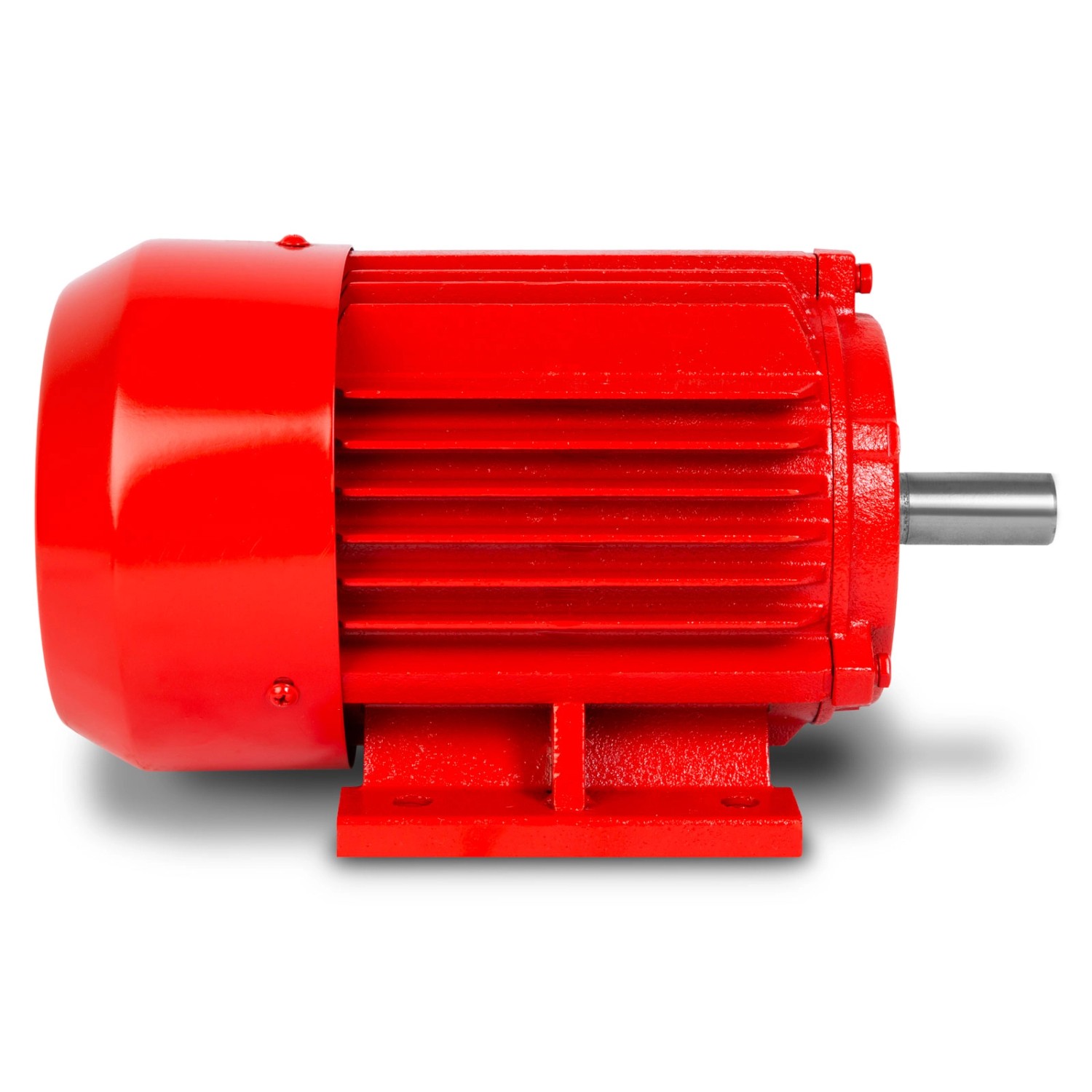Roter EBERTH Elektromotor 400V mit 1,5 kW Leistung, 3-Phasen Drehzahl 2840 U/min.
