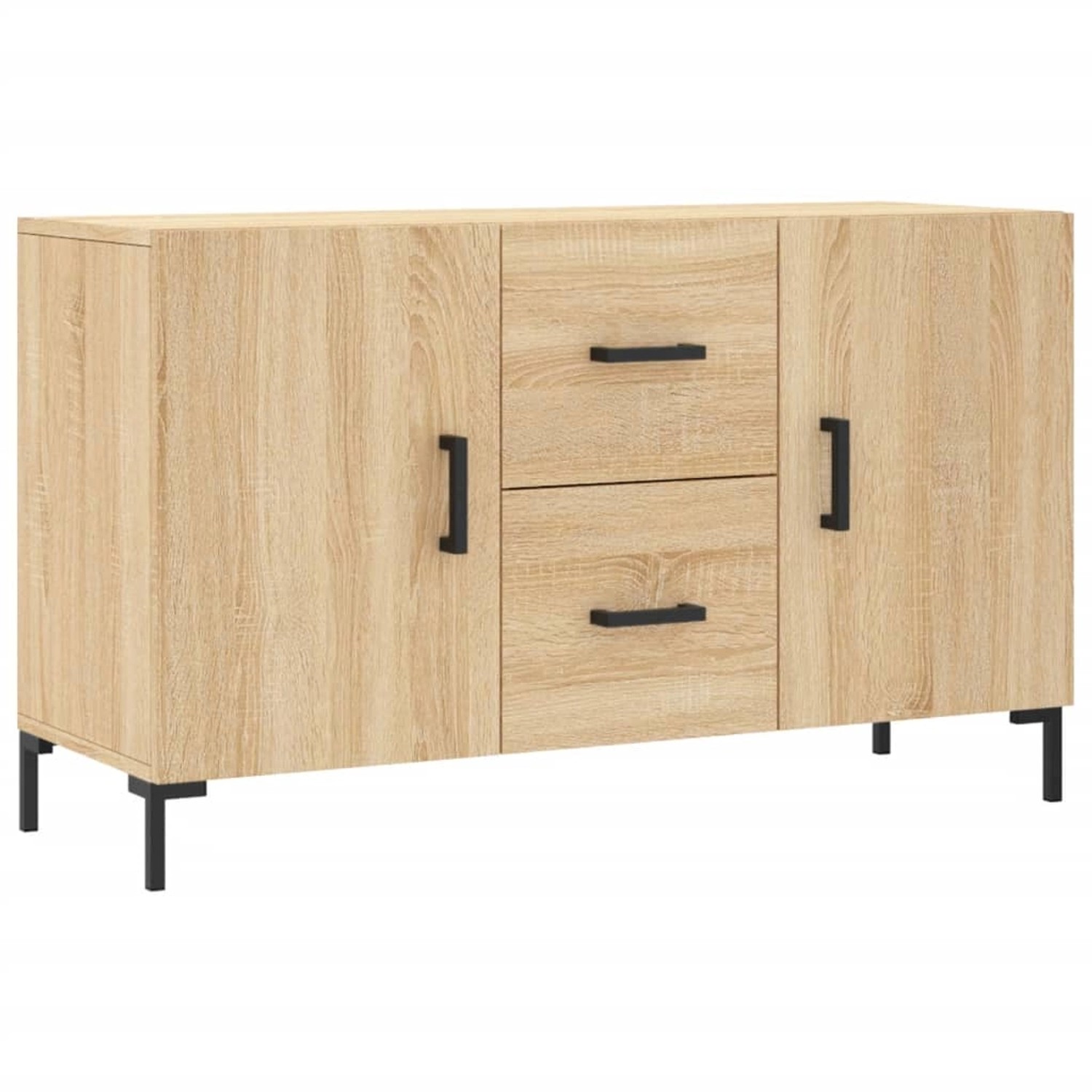 vidaXL Sideboard Sonoma-Eiche 100x36x60 cm Holzwerkstoff 828175 günstig online kaufen