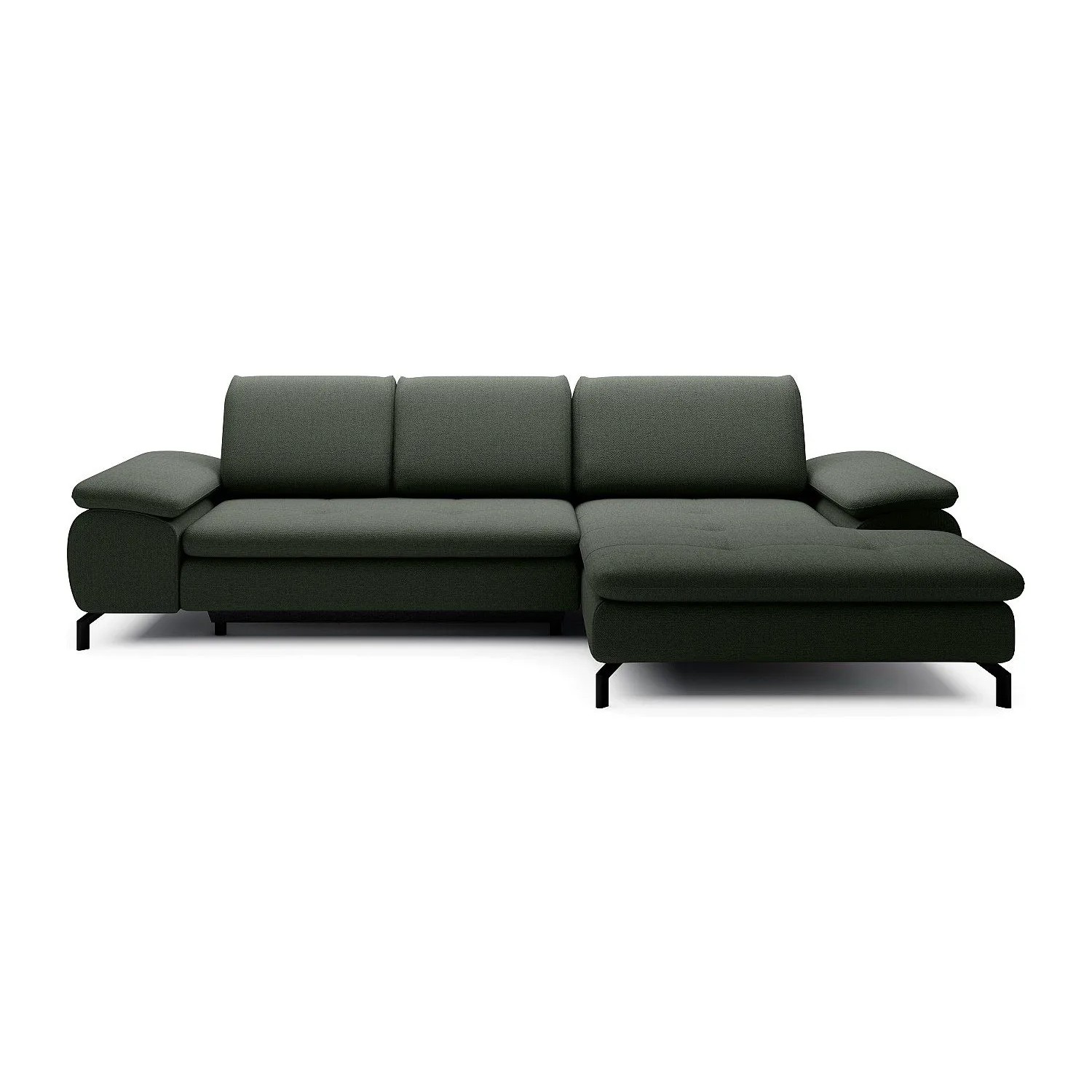 Vente-unique Schlafsofa Archibald Grün 265 cm