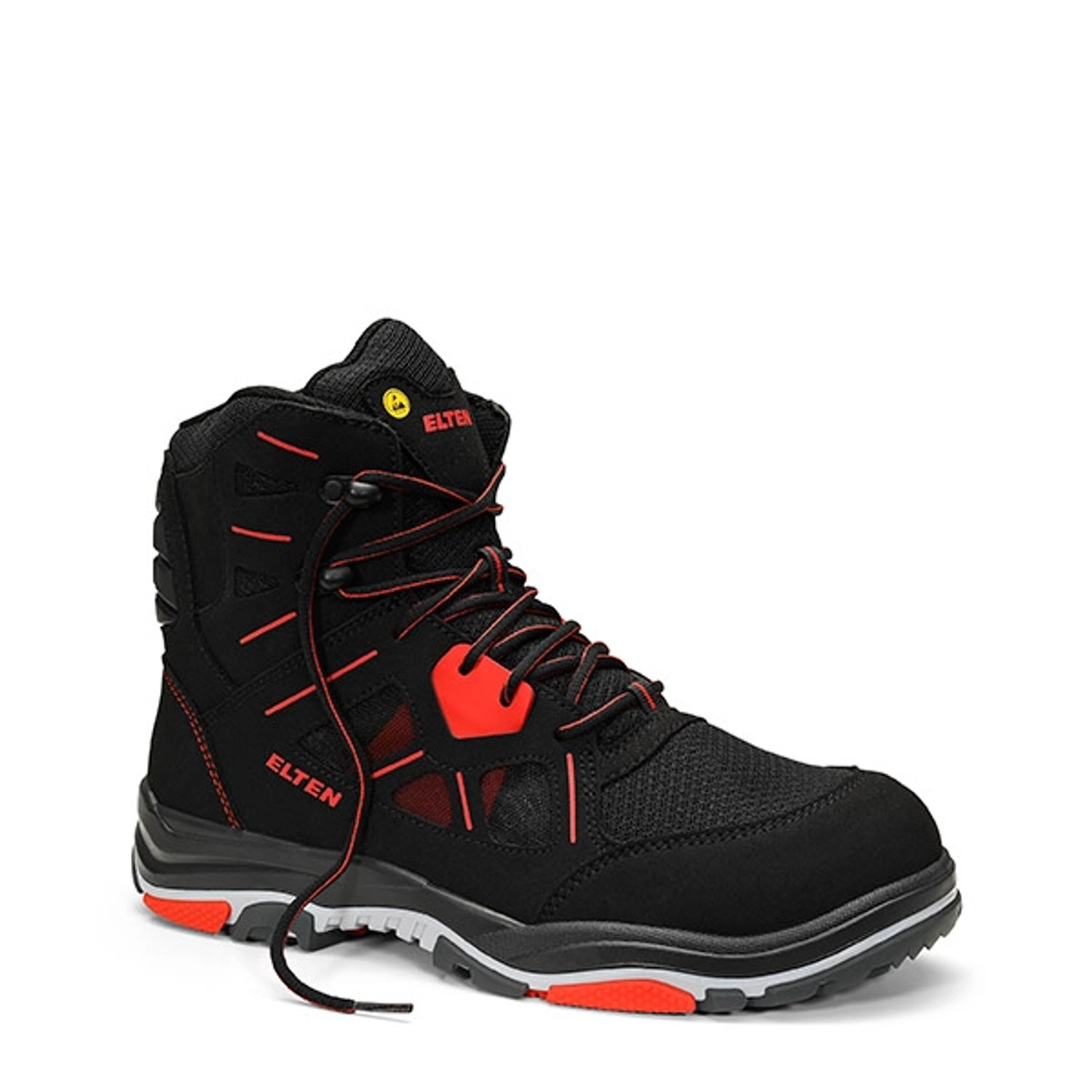 Elten Sicherheitsschnürstiefel Anthony Red Mid Esd S1 Typ 2 Gr. 38