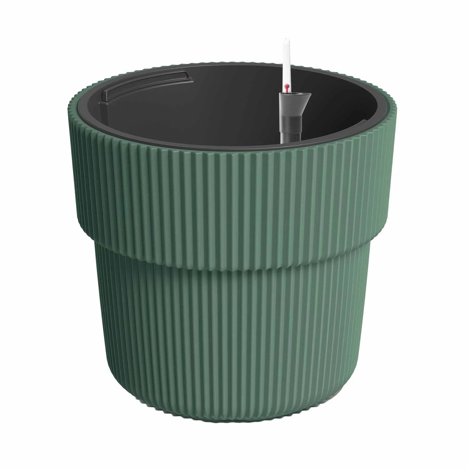 VidaAtHome.de Design-Pflanzgefäß VYLU ø 40cm mit Bewässerungseinsatz Grün