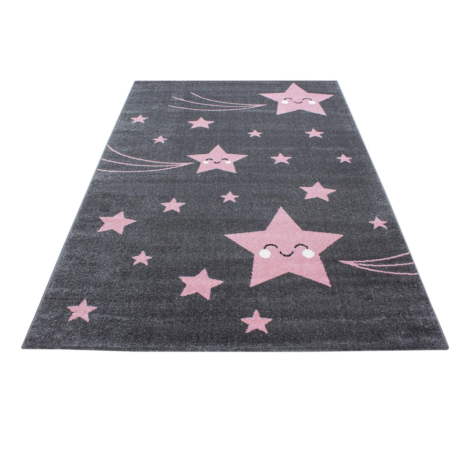 Ayyildiz Kinderteppich Kids 610 Pink 160 cm x 230 cm günstig online kaufen