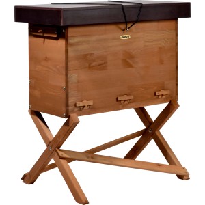 Dobar Einraumbeute für Honig-Bienen aus Holz mit Ständer für Hobbyimker.