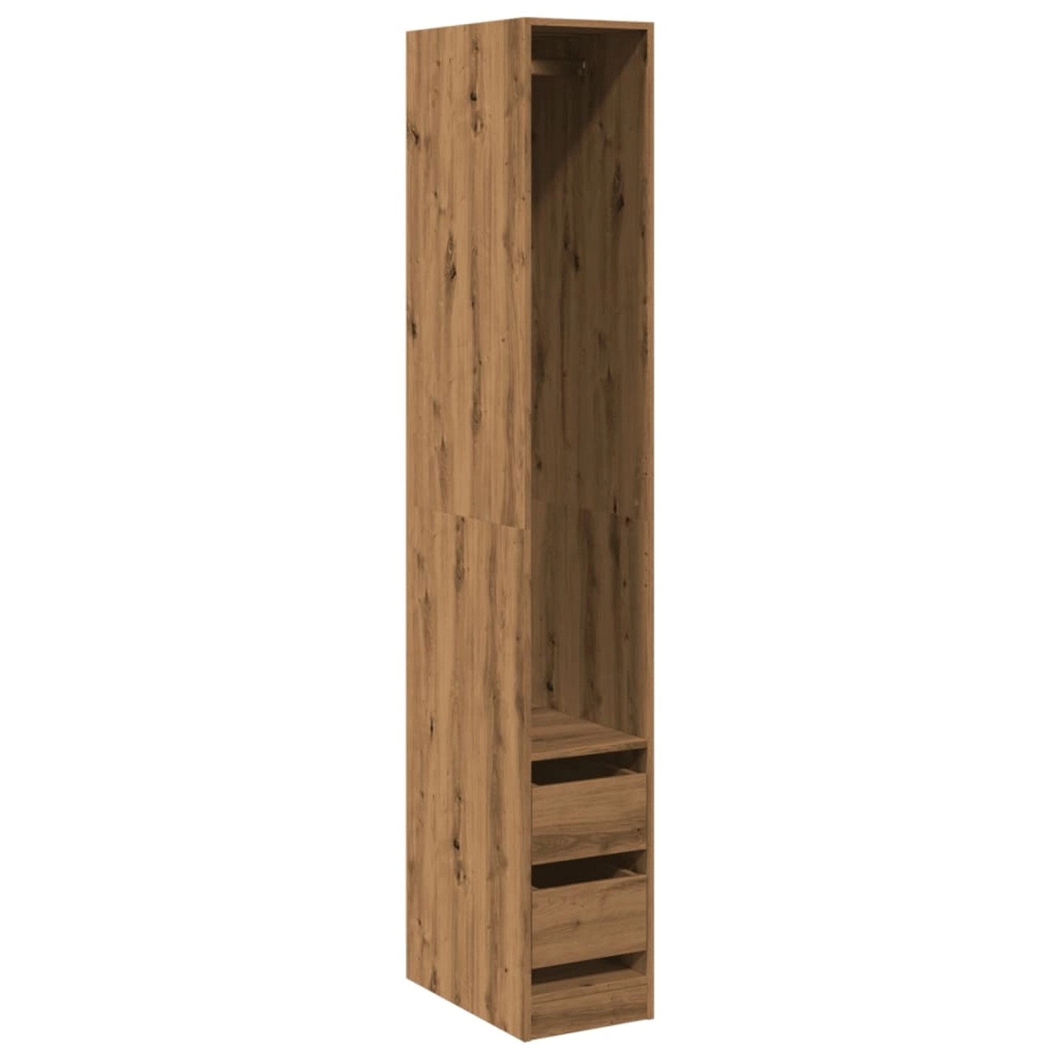 vidaXL Kleiderschrank Artisan-Eiche 30x50x200 cm Holzwerkstoff 3307746 günstig online kaufen