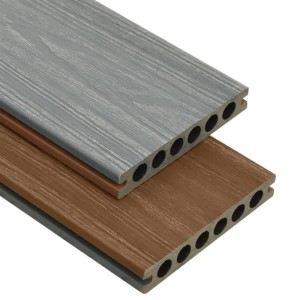 vidaXL WPC Terrassendielen mit Zubehör Braun und Grau 26 m² 2,2 m 3070466