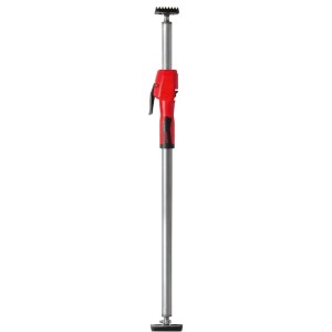 Bessey Deckenstütze STE mit Pumpgriff, rot/silber, für sicheren Halt beim Innenausbau.