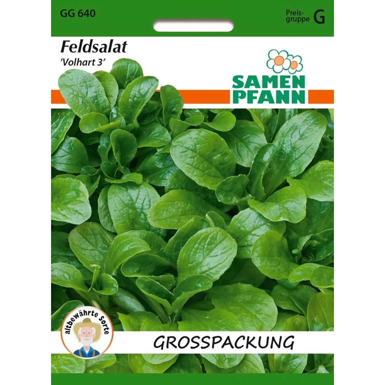 SAMEN PFANN Feldsalat Vollhart 3