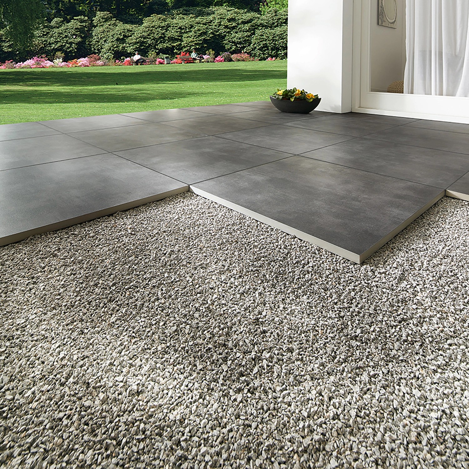 Feinsteinzeug Terrassenplatten 2 Cm