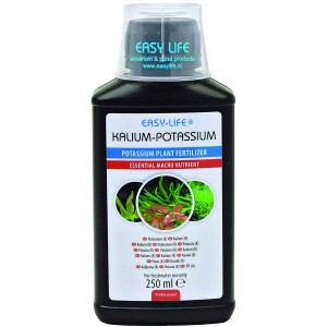 Easy Life Aquarium-Pflanzendünger Kalium, 250ml Flasche für gesunde Wasserpflanzen.