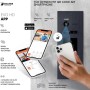 Balter EVO-HD Video-Türsprechanlage mit App und Fingerprint, bedient per Smartphone.