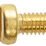 Gewindeschraube Zylinderkopf M3 x 16 mm Messing 8 Stück