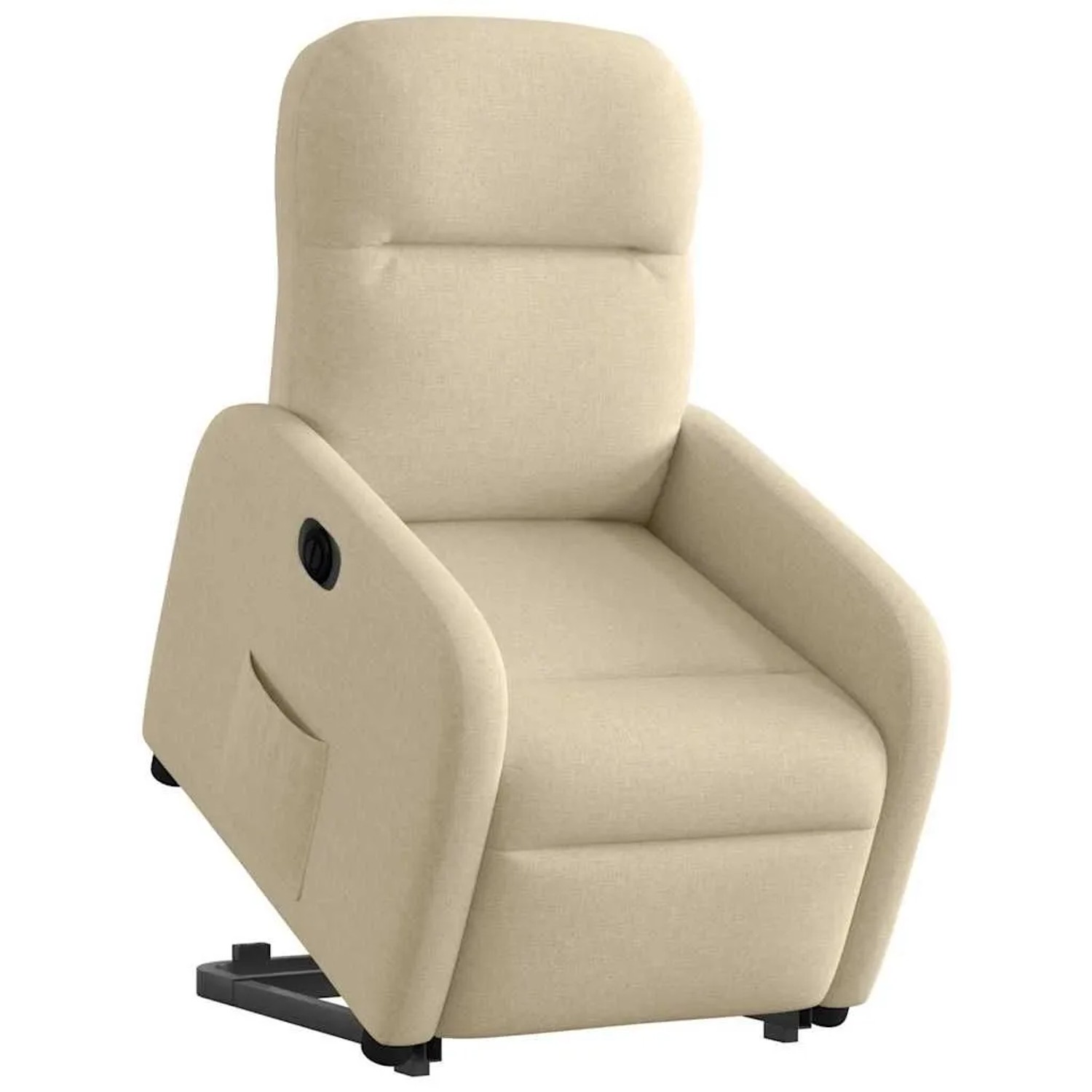 vidaXL Relaxsessel mit Aufstehhilfe Elektrisch Creme Stoff 3303000 günstig online kaufen