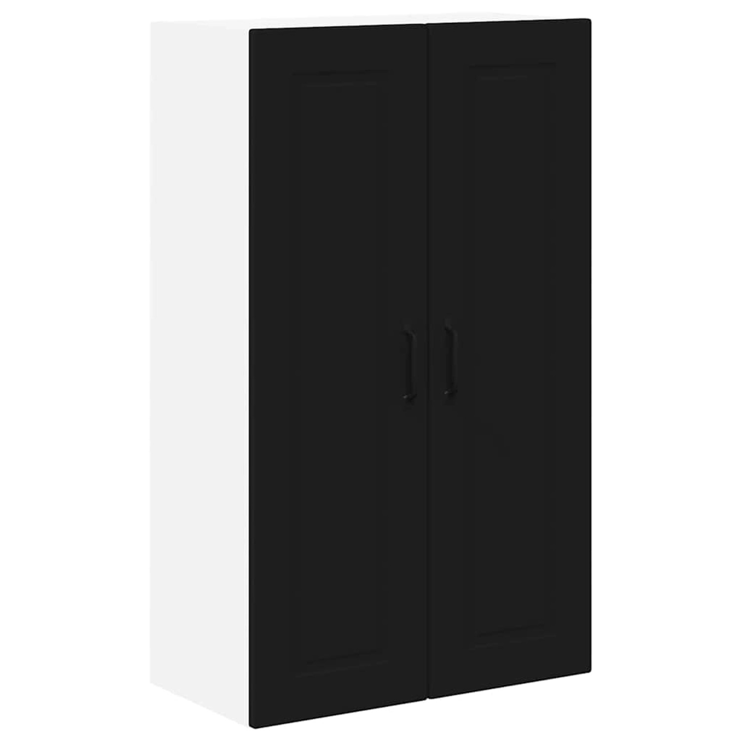 vidaXL Küchenwandschrank Schwarz 60 x 31 x 100 cm Holzwerkstoff 885486 günstig online kaufen