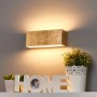 Lindby LED Wandleuchte Wandlampe Innen Quentin 9625071 Modern in Gold Messing aus Metall 1-flammig Flurleuchte_3