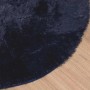 Marineblauer vidaXL Hochflorteppich NAVARRA, 300x200 cm, aus weichem Polyester.