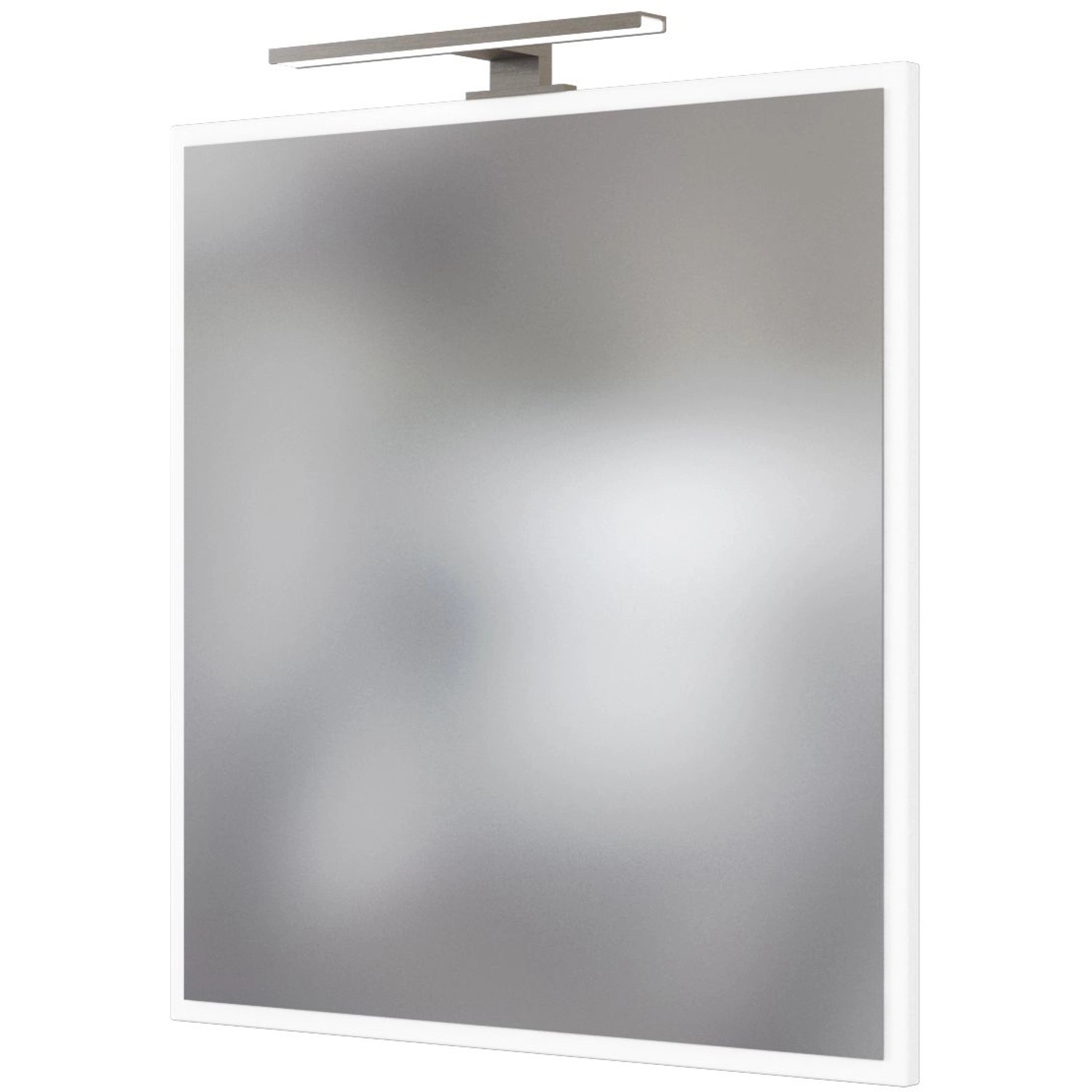 Held Spiegel mit Beleuchtung Monza Weiß 60 cm