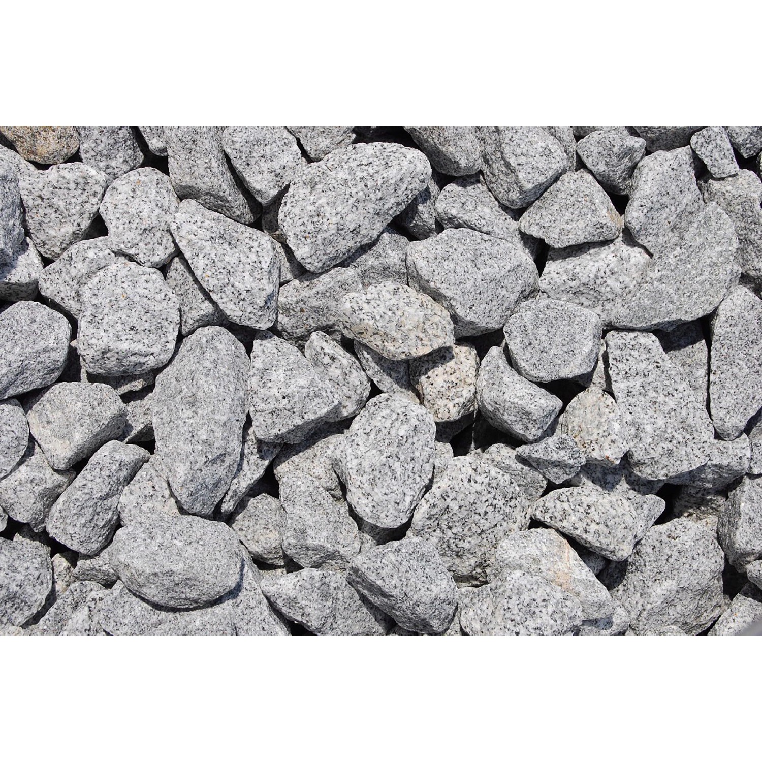 Granitbruch Salz-Pfeffer 25 - 50 mm 1000 kg Big-Bag